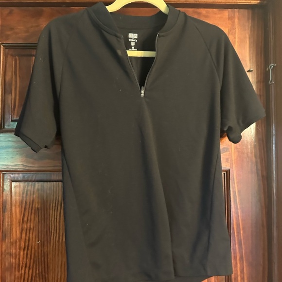 Theory Black Men's Polo Shirt - Picture 1 of 3